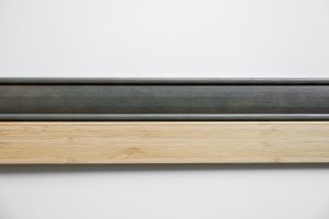 Vrchný prekrytý garnýžou z bambusu vo farbe lamiel